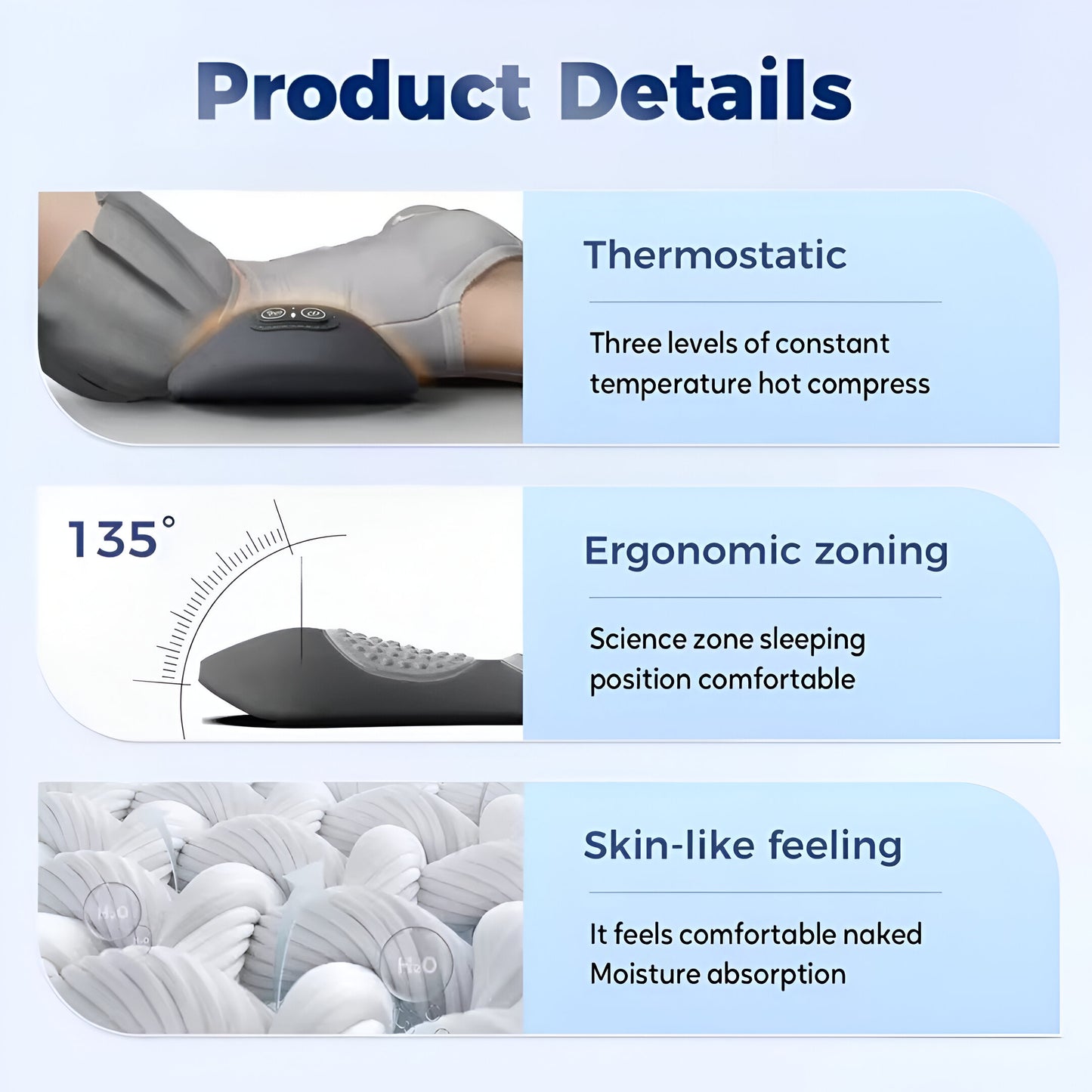 TripleCare™  3-in-1 Back Massager