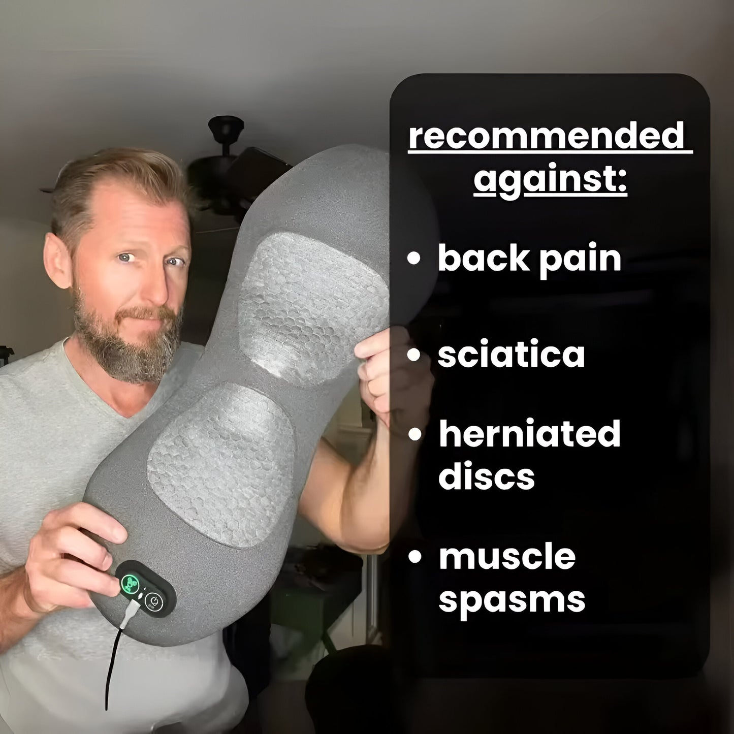 TripleCare™  3-in-1 Back Massager